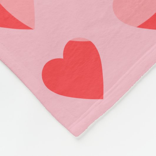 Ik hou van deze banket! fleece deken (Hoek)