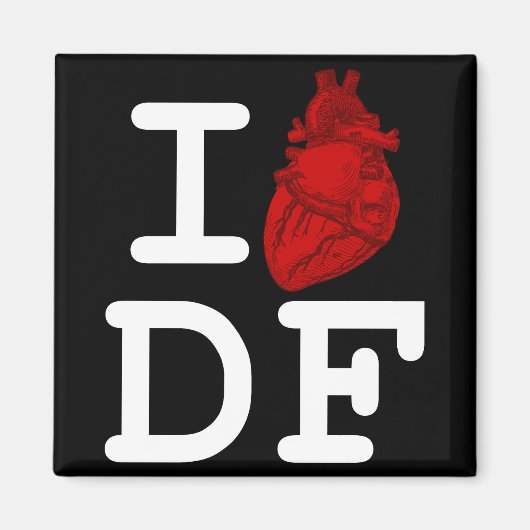 Ik hou van DF Magneet (Voorkant)