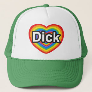 Ik hou van Dick. Ik hou van je Dick. Hart Trucker Pet