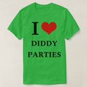Ik hou van Diddy T-shirt (Design voorkant)
