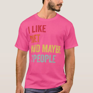 Ik hou van dieet, misschien 3 mensen t-shirt