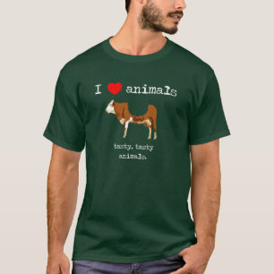 Ik hou van dieren t-shirt