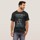 Ik hou van Diesel in de Morning Truck D T-shirt (Voorkant volledig)