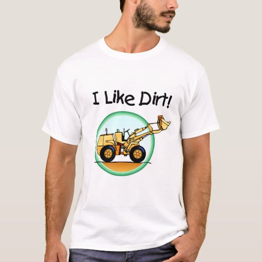 Ik hou van dikke T-shirts en cadeautjes (Voorkant)