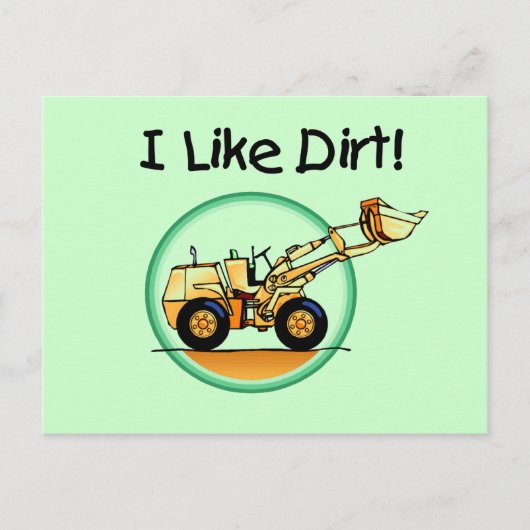 Ik hou van dikke T-shirts en cadeautjes Briefkaart (Voorkant)