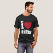 Ik Hou Van Dilfs T-shirt (Voorkant volledig)