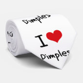 Ik hou van Dimples Stropdas (Opgerold)