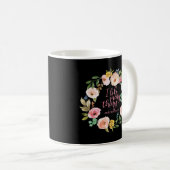 Ik hou van dingen en sms-woorden koffiemok (Voorkant rechts)