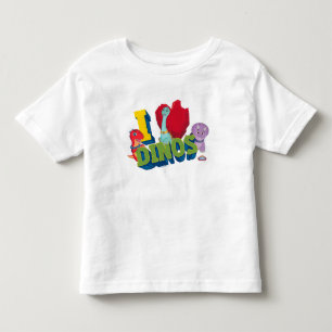 Ik hou van dino's Dino Ranch Kinder Shirts