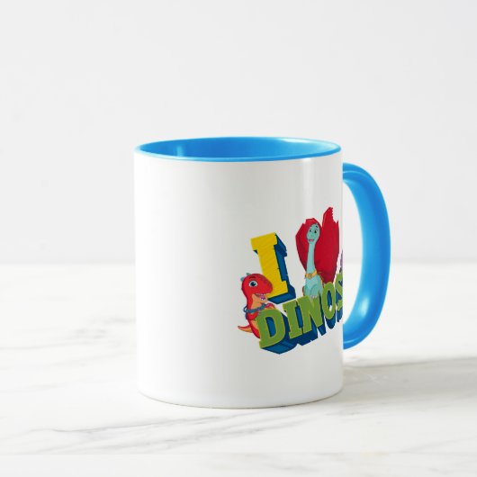 Ik hou van dino's | Dino Ranch Mok (Voorkant rechts)