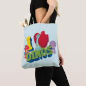 Ik hou van dino's | Dino Ranch Tote Bag (Dichtbij)