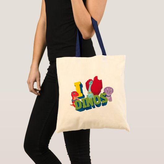 Ik hou van dino's | Dino Ranch Tote Bag (Voorkant (product))