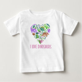 Ik hou van dinosauriërs, dinosaurus hart valentijn