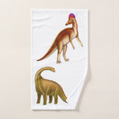 Ik hou van dinosauriuriërs die een handdoekset heb bad handdoek (Handdoek)