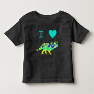 Ik hou van Dinosaurus Quote Kinder Shirts