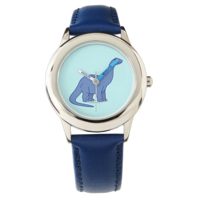 Ik hou van dinosaurussen: Apatosaurus Horloge (Voorkant)