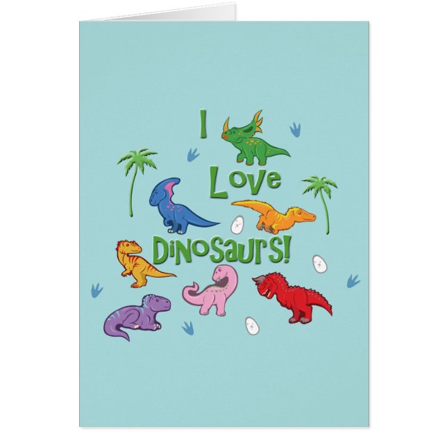 Ik hou van dinosaurussen! (Cute) (Voorkant)