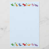 Ik hou van dinosaurussen! (Cute) Briefpapier (Voorkant)