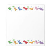 Ik hou van dinosaurussen! (Cute) Notitieblok (Voorkant)