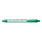 Ik hou van dinosaurussen! (Cute) Zwarte Inkt Pen (Achterkant)