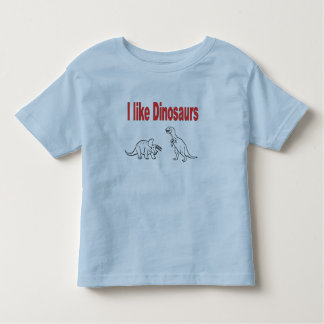 Ik hou van dinosaurussen kinder t-shirt