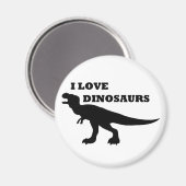 Ik hou van dinosaurussen! magneet (Voorkant / Achterkant)