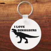 Ik hou van dinosaurussen! sleutelhanger (Voorkant)