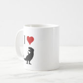 Ik hou van dinosaurussen - T-Rex Koffiemok (Voorkant links)