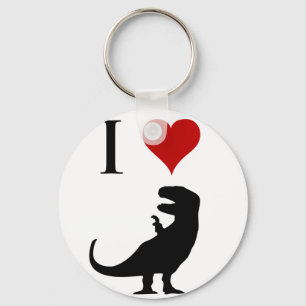 Ik hou van dinosaurussen - T-Rex Sleutelhanger