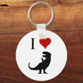 Ik hou van dinosaurussen - T-Rex Sleutelhanger (Voorkant)