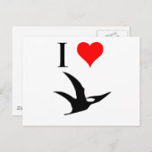 Ik hou van dinosaurussen - terodactyl briefkaart (Voorkant / Achterkant)