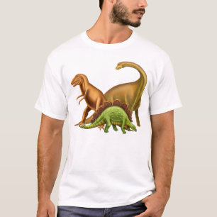 Ik hou van dinosaurussen, volwassen T-shirt