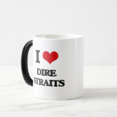 Ik hou van Dire Straits Magische Mok (Voorkant links)