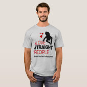 Ik hou van directe mensen t-shirt (Voorkant volledig)