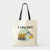 Ik hou van Dirt Tshirts en Gifts Tote Bag (Voorkant)