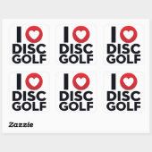 Ik hou van Disc Golf Sticker Pack (Vel)