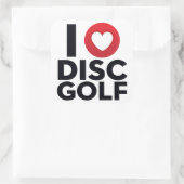 Ik hou van Disc Golf Sticker Pack (Tas)