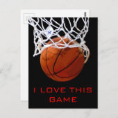 Ik hou van dit Motivatie spelletje Briefkaart (Voorkant / Achterkant)
