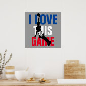 Ik hou van dit Motivatie spelletje Poster (Keuken)