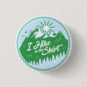 Ik hou van dit Shirt Ronde Button 3,2 Cm (Voorkant)