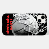Ik hou van dit spel - Basketbal Case-Mate iPhone Case (Achterkant (horizontaal))