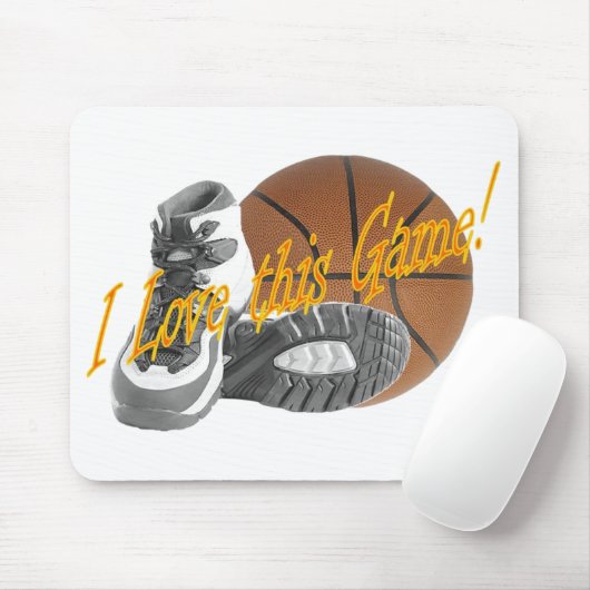 Ik hou van dit spel muismat (Met muis)
