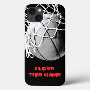 Ik hou van dit spelletje Basketball Case-Mate iPhone Case
