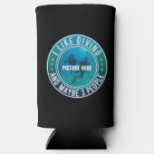 IK HOU VAN DIVING EN MISSCHIEN 3 MENSEN  SELTZER BLIKJESKOELER (Voorkant)