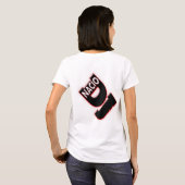 Ik hou van dj Nacio, T-shirt van vrouwen (Achterkant volledig)