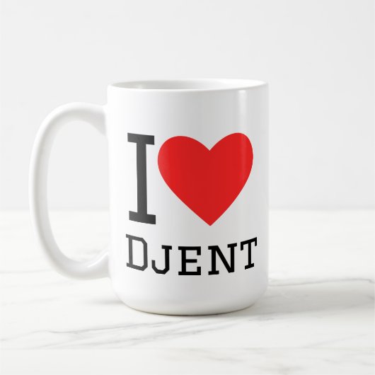Ik hou van djent koffiemok (Links)