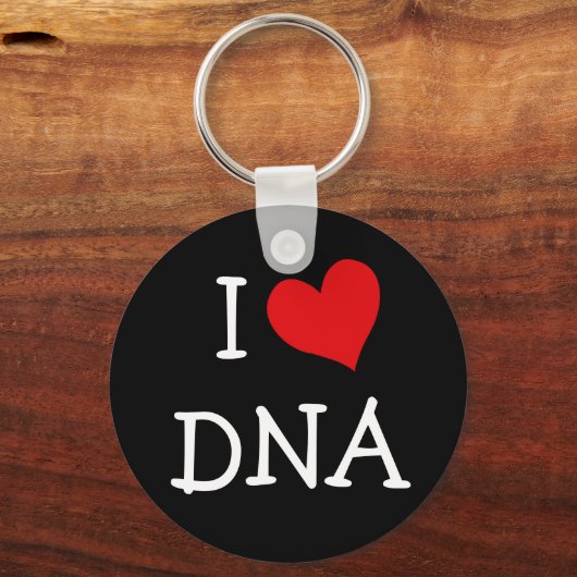 Ik hou van DNA Sleutelhanger (Voorkant)