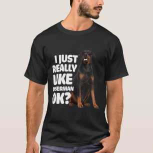 Ik hou van Doberman... T-shirt