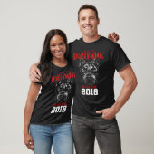 Ik hou van dobermann sinds 2018 t-shirt (Unisex)