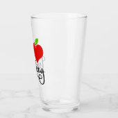 Ik hou van docent glas (Links)